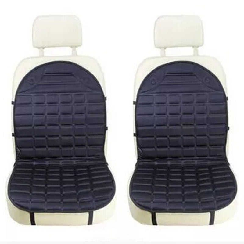 Funda de cojín para asiento de coche con calefacción de 12 V, calentador, cojín de invierno para el hogar, cojín de asiento con calefacción para condu
