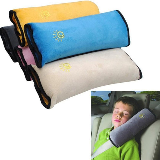 Cinturón de seguridad para bebés y niños de 28 x 9 x 12 cm, tejido de microgamuza, para el asiento del coche, almohada de protección para los hombros,
