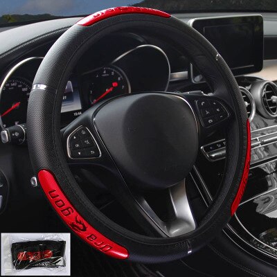 Fundas para volante de coche, 100 % nuevas, de piel sintética reflectante, elásticas, con diseño de dragón chino.