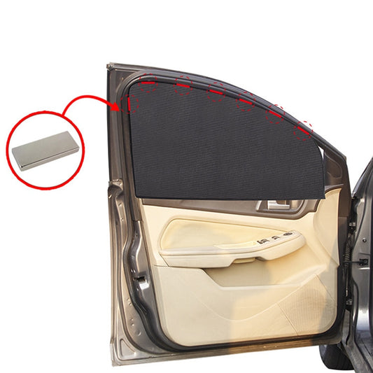 Parasol magnético para coche, protección UV, cortina para ventana de coche, parasol de malla para ventana lateral, película protectora de verano para