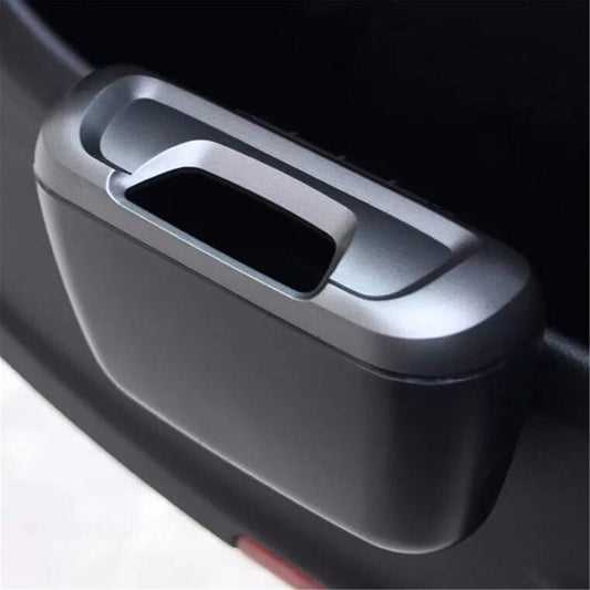 Mini cubo de basura para coche, contenedor de basura, caja de almacenamiento, contenedor de basura para coche, accesorios para coche