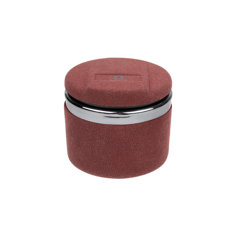 Adecuado para cenicero de coche AITO WENJIE M5 M7 M9 con tapa, material interior de gamuza anticenizas.