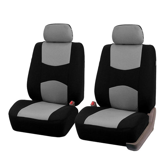 Fundas para asientos de coche compatibles con airbag, se adaptan a la mayoría de coches, camiones, SUV o furgonetas, 100 % transpirables con tela de p