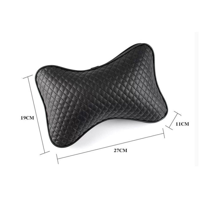 1 par de almohadas para reposacabezas de coche de material de lino de lujo, unisex, transpirables, universales para las 4 estaciones.