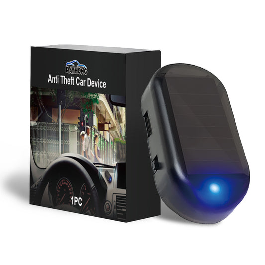 Dispositivo antirrobo para coche, luz LED de alarma antirrobo de inducción con destellos de explosión para reinstalación de cableado.