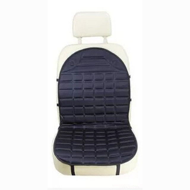 Funda de cojín para asiento de coche con calefacción de 12 V, calentador, cojín de invierno para el hogar, cojín de asiento con calefacción para condu