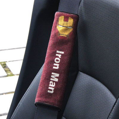 Almohadillas para el hombro para cinturones de seguridad de coche de superhéroe Batman