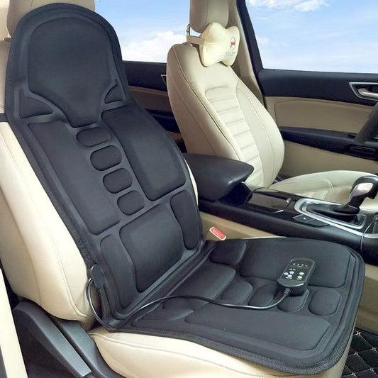 Almohadilla de masaje para coche, almohadilla de masaje cervical para calefacción de coche y hogar, cojín de masaje para coche, cojín de masaje