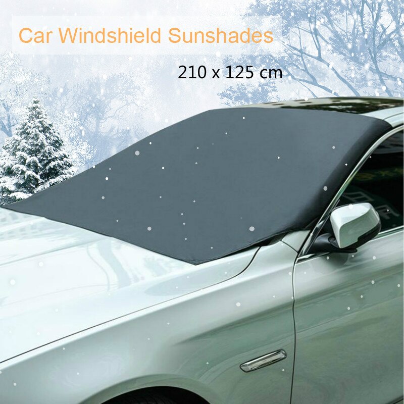 Parasol magnético para coche, protector solar para nieve, impermeable, para parabrisas delantero