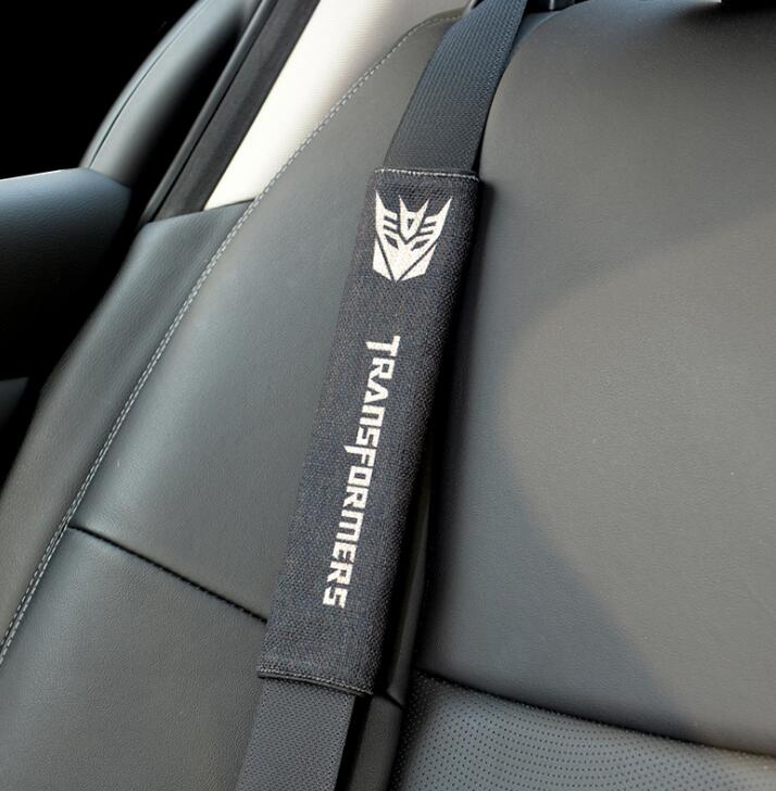 Almohadillas para el hombro para cinturones de seguridad de coche de superhéroe Batman