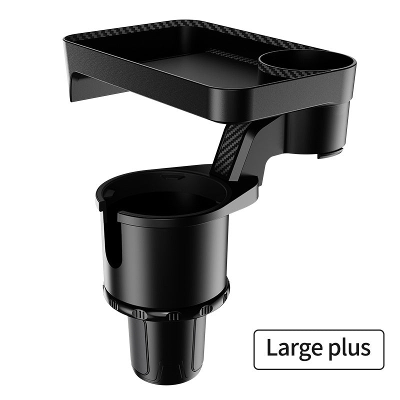 Plato giratorio de 360 grados para coche, ideal para bebidas, café, hamburguesas, vasos de agua, etc.