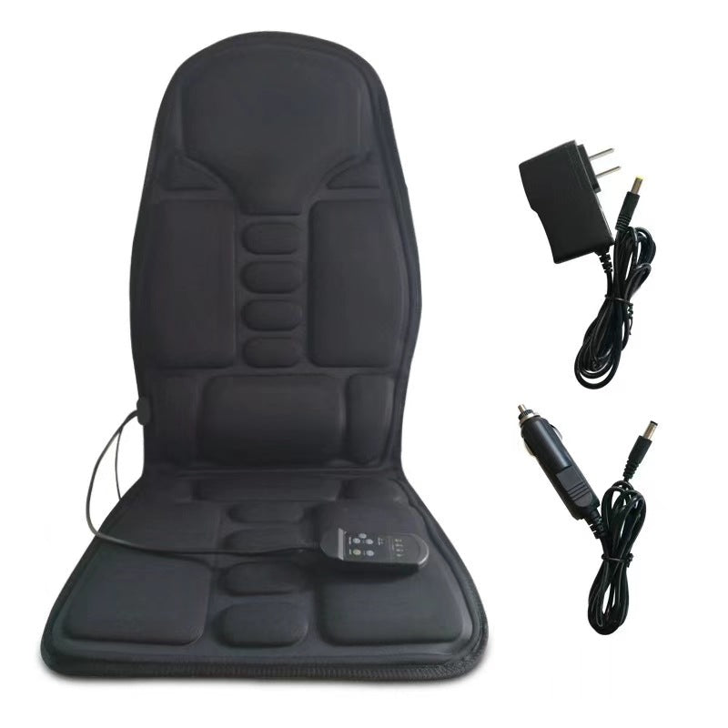 Almohadilla de masaje para coche, almohadilla de masaje cervical para calefacción de coche y hogar, cojín de masaje para coche, cojín de masaje