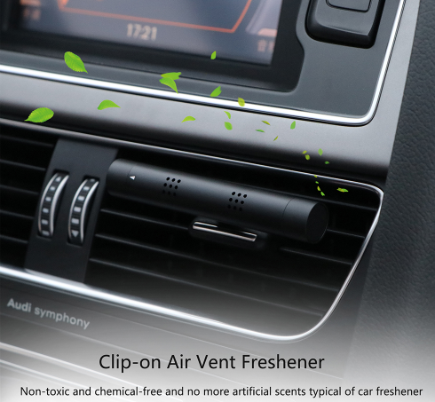 Ambientador para coche con perfume de estilo de coche, ambientador de ventilación para coche, difusor magnético con clip para aire acondicionado.