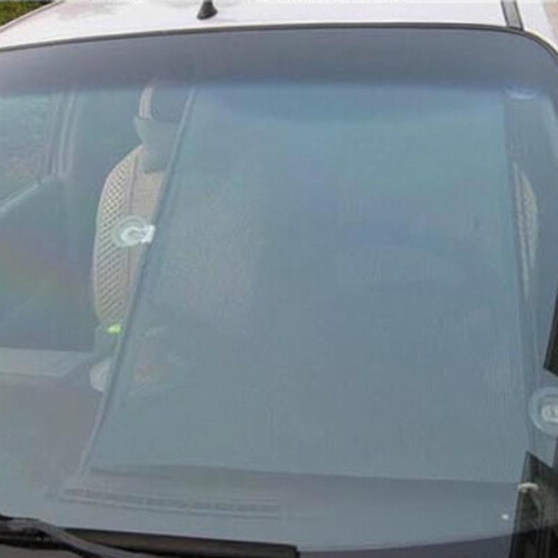 Parasol retráctil para parabrisas de coche, parasol para ventanas delanteras y traseras, parasoles anti-UV