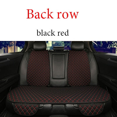 Cómoda funda protectora de lino para asiento de coche, cojín para asiento delantero o trasero, cojín trasero, accesorios para coche, apto para todos l