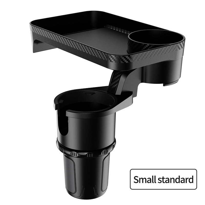 Plato giratorio de 360 grados para coche, ideal para bebidas, café, hamburguesas, vasos de agua, etc.