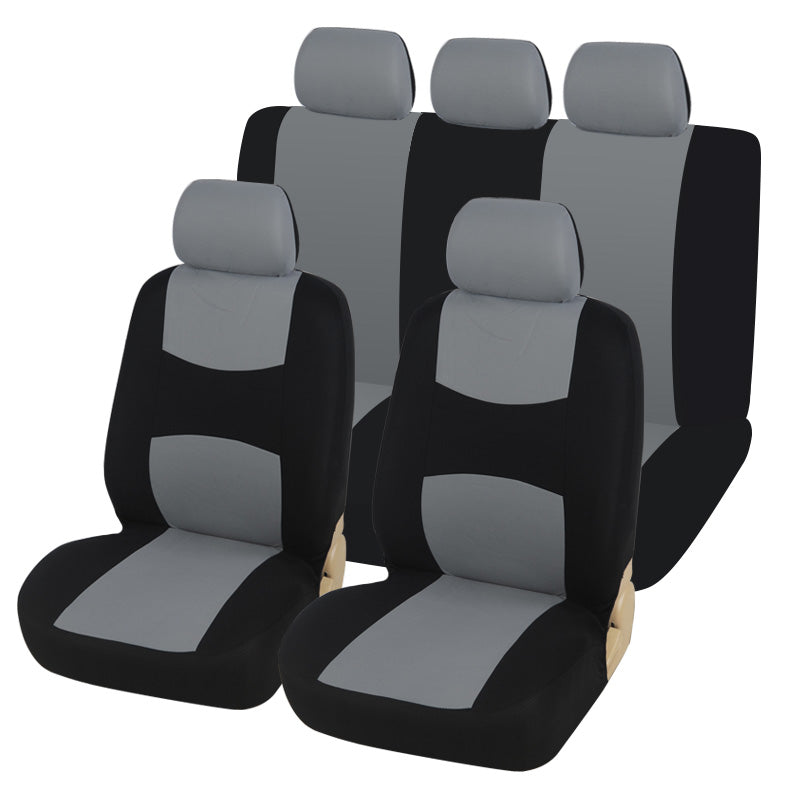Fundas para asientos de coche compatibles con airbag, se adaptan a la mayoría de coches, camiones, SUV o furgonetas, 100 % transpirables con tela de p