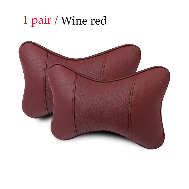 1 par de almohadas para reposacabezas de coche de material de lino de lujo, unisex, transpirables, universales para las 4 estaciones.