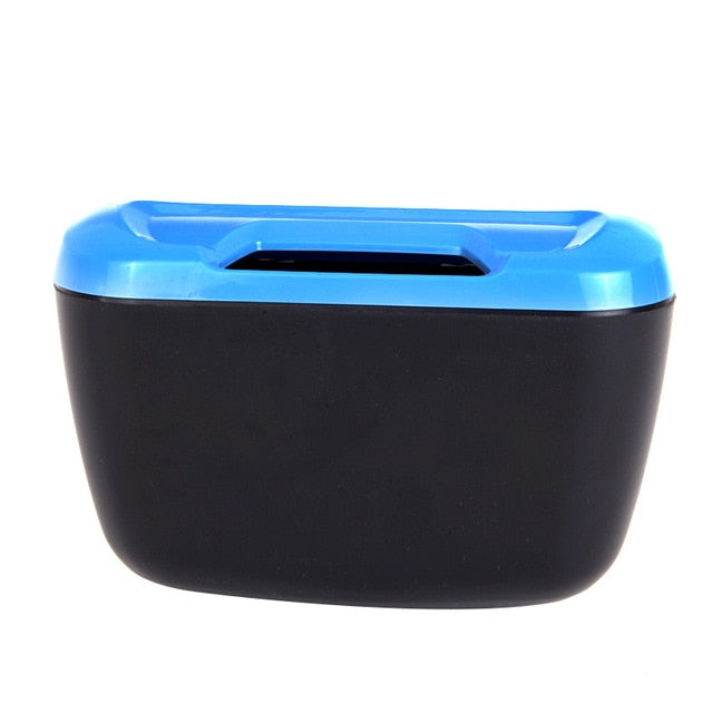 Mini cubo de basura para coche, contenedor de basura, caja de almacenamiento, contenedor de basura para coche, accesorios para coche