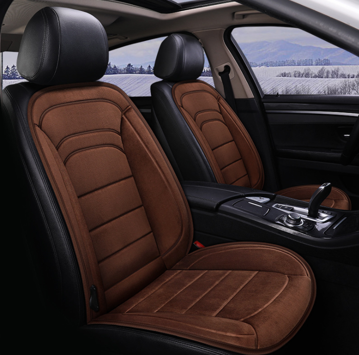 Funda de asiento de coche con calefacción de 12 V La capa en el asiento del coche Calefacción de asientos Funda universal para automóvil Protector de