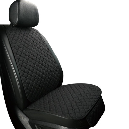 Cómoda funda protectora de lino para asiento de coche, cojín para asiento delantero o trasero, cojín trasero, accesorios para coche, apto para todos l