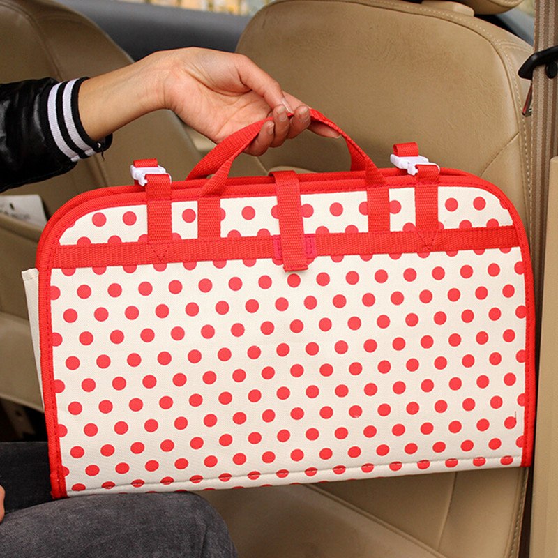 Bolsa de pañales de dibujos animados para mamá, organizador de asiento de coche con aislamiento térmico, bolsas de maternidad para bebe