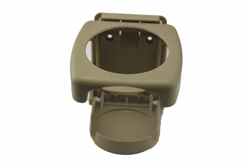 Portavasos plegable universal para coche de alta calidad, color negro