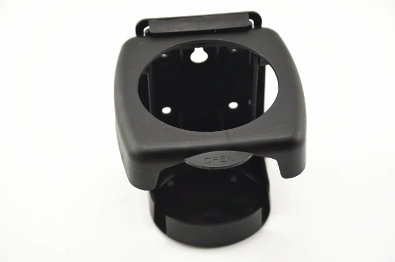 Portavasos plegable universal para coche de alta calidad, color negro
