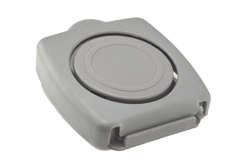 Portavasos plegable universal para coche de alta calidad, color negro