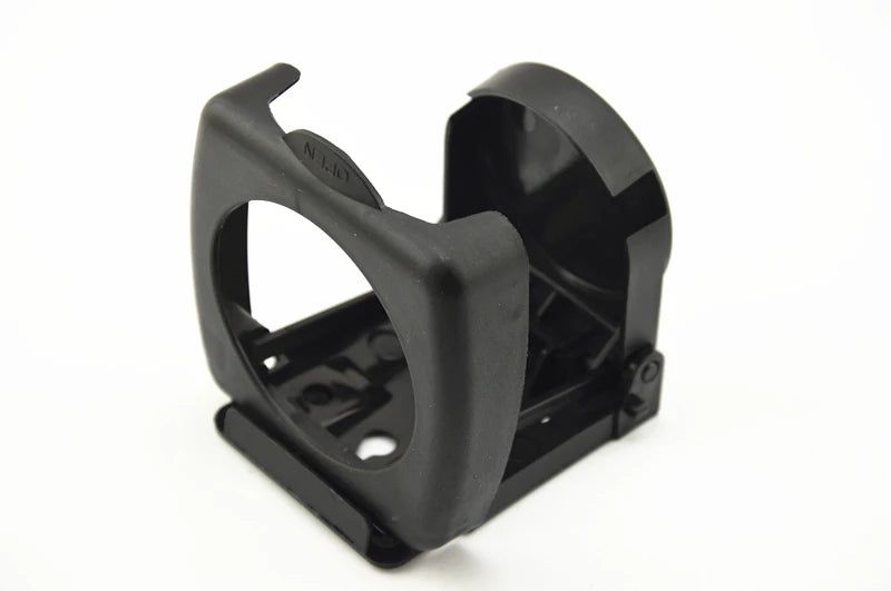 Portavasos plegable universal para coche de alta calidad, color negro