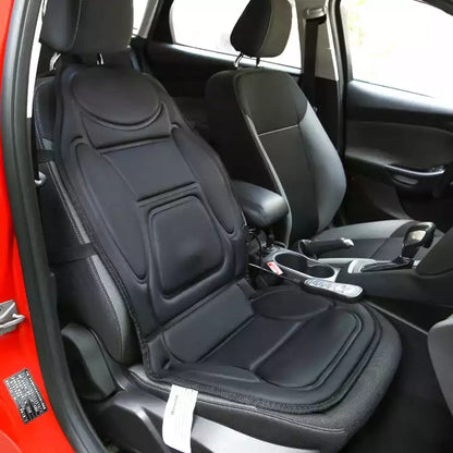 Vibrador de aire multifunción para todo el cuerpo, para el hogar y el coche, con calefacción eléctrica Shiatsu, colchón de masaje, cojín de asiento de