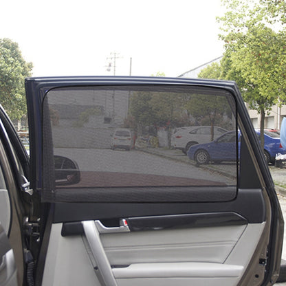 Parasol magnético para coche, protección UV, cortina para ventana de coche, parasol de malla para ventana lateral, película protectora de verano para