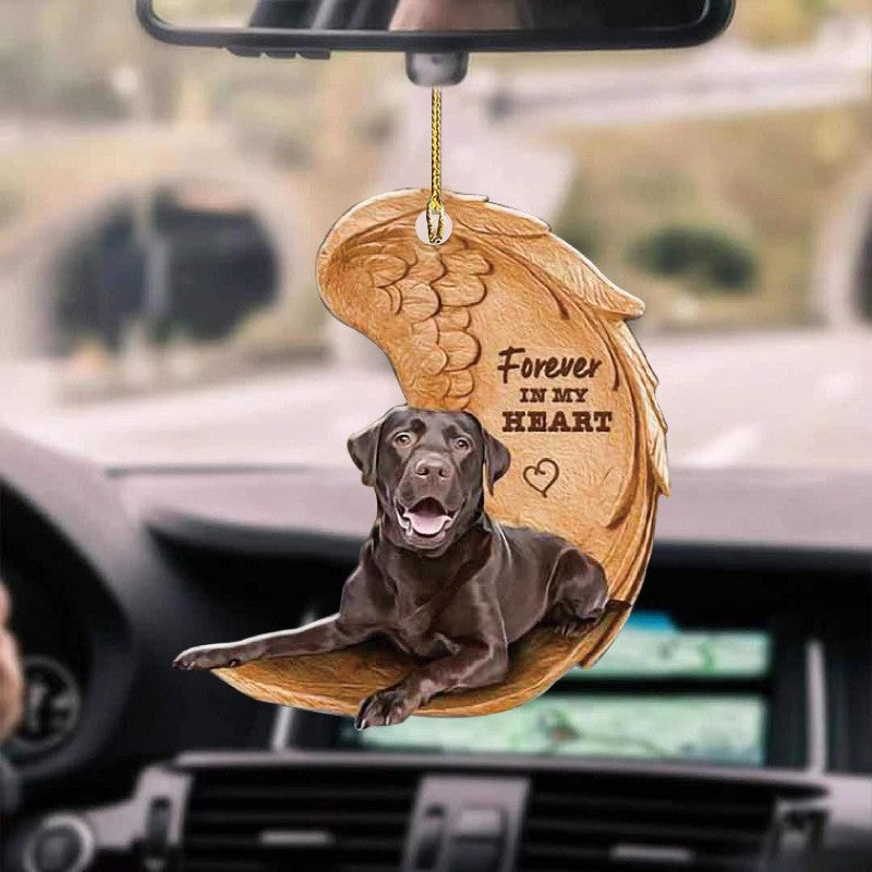 Adornos colgantes de acrílico para perros, accesorios para coche, decoración interior, colgante creativo y bonito para coche.