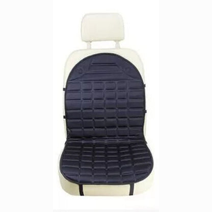 Funda de cojín para asiento de coche con calefacción de 12 V, calentador, cojín de invierno para el hogar, cojín de asiento con calefacción para condu