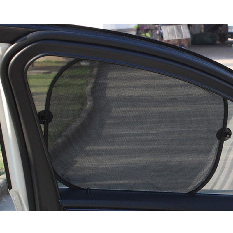 5 parasoles de malla fotocatalizadora 3D para ventana de coche, cortina parasol para coche