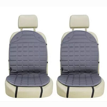 Funda de cojín para asiento de coche con calefacción de 12 V, calentador, cojín de invierno para el hogar, cojín de asiento con calefacción para condu