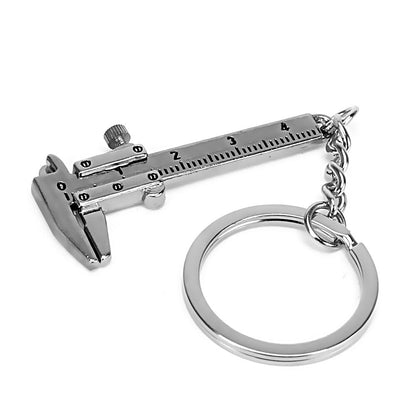 FORAUTO - Llavero con llave inglesa de acero inoxidable para coche, llavero de simulación de alta calidad, herramientas novedosas