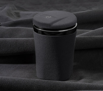 Adecuado para cenicero de coche AITO WENJIE M5 M7 M9 con tapa, material interior de gamuza anticenizas.