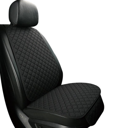 Cómoda funda protectora de lino para asiento de coche, cojín para asiento delantero o trasero, cojín trasero, accesorios para coche, apto para todos l