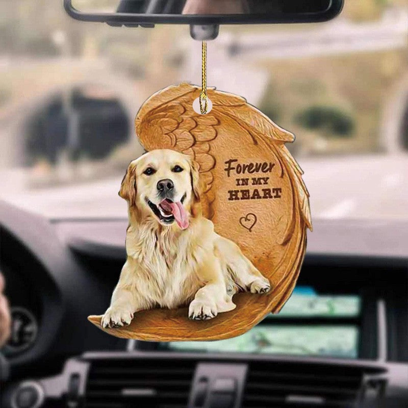 Adornos colgantes de acrílico para perros, accesorios para coche, decoración interior, colgante creativo y bonito para coche.