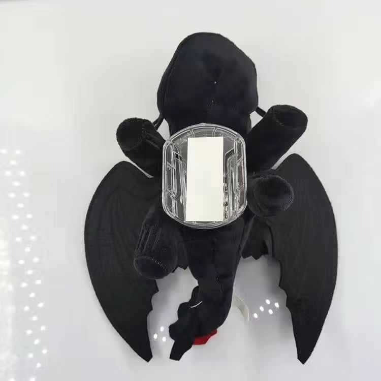 Casco sin dientes con ventosa para motocicleta, motocicleta, techo, tragaluz, decoración de Furia Nocturna