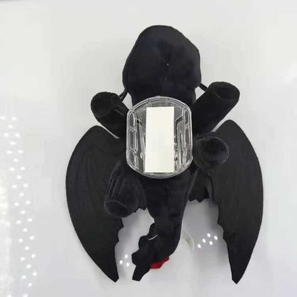Casco sin dientes con ventosa para motocicleta, motocicleta, techo, tragaluz, decoración de Furia Nocturna