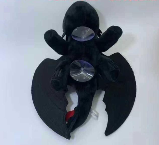 Casco sin dientes con ventosa para motocicleta, motocicleta, techo, tragaluz, decoración de Furia Nocturna
