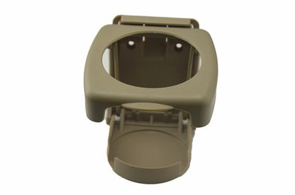 Portavasos plegable universal para coche de alta calidad, color negro